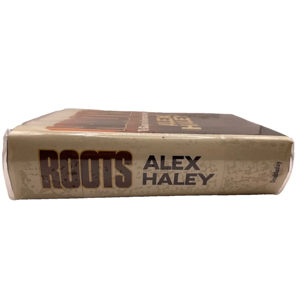 Vintage ROOTS by Alex Haley 1976 Hardback Book Dust Jacket First Print